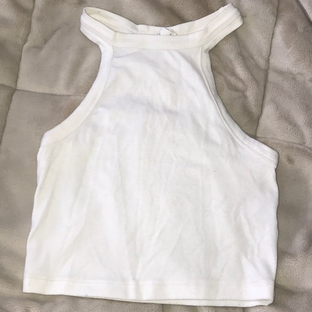 Forever 21 white crop top